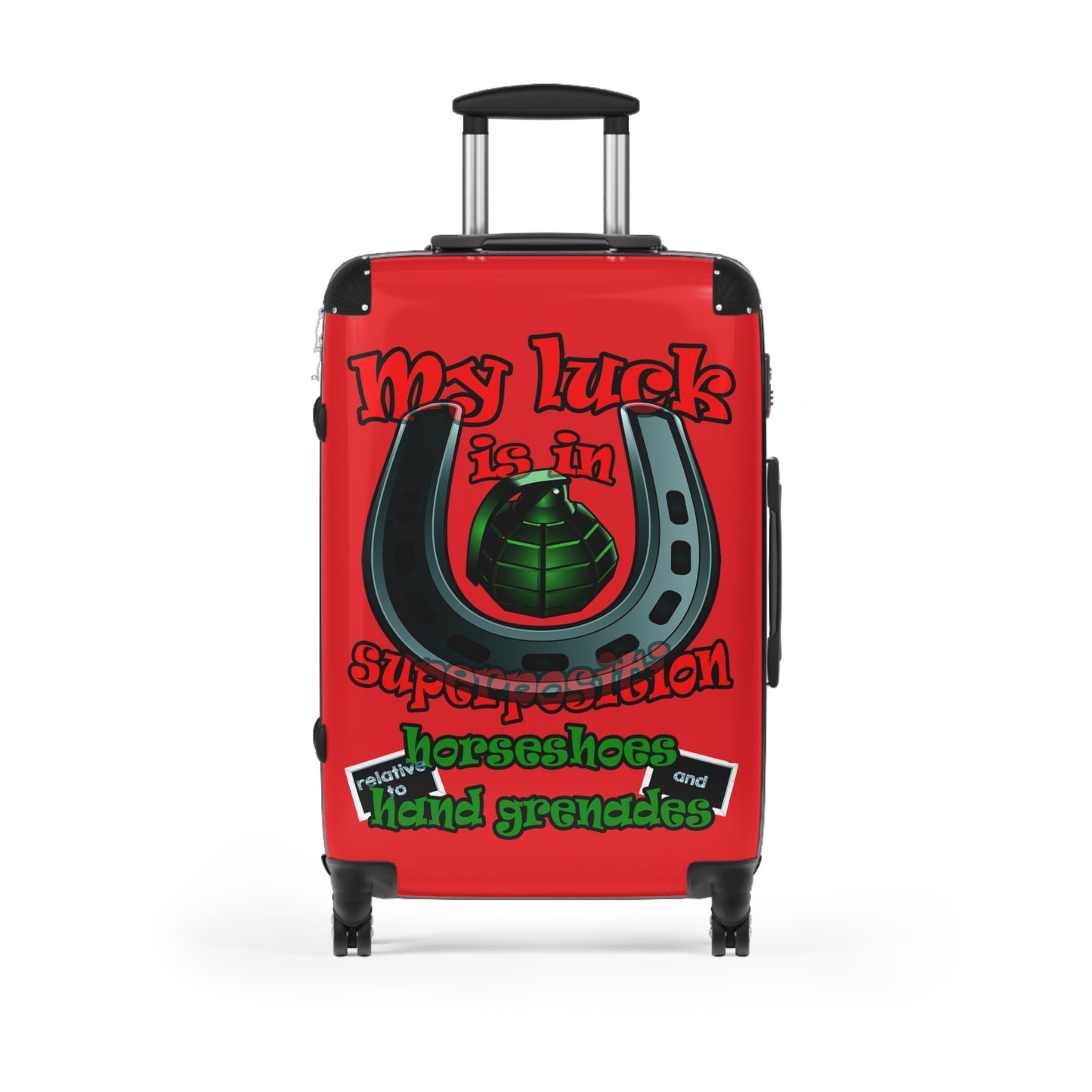 my luck - Suitcase (red)