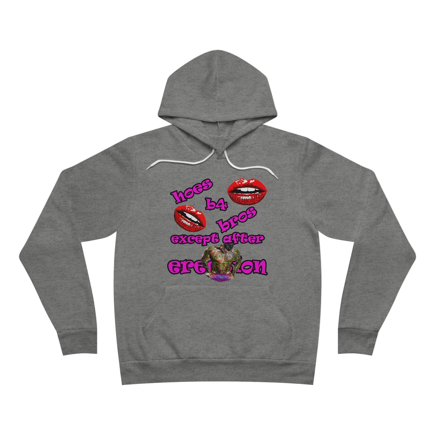 hoes b4 bros - Unisex Sponge Fleece Pullover Hoodie
