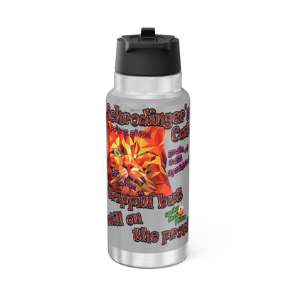 schrodinger's cat - Gator Tumbler, 32oz (light grey)