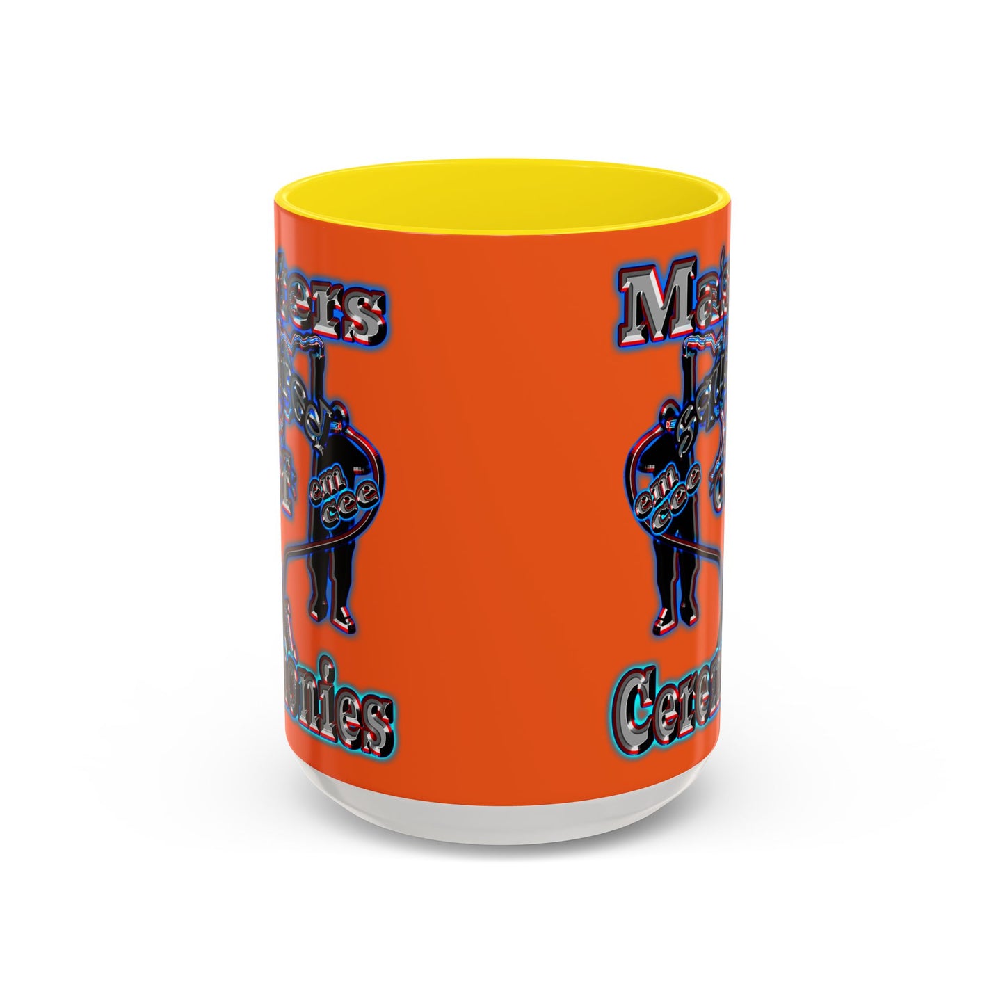 em cee squared - Accent Mug (orange)
