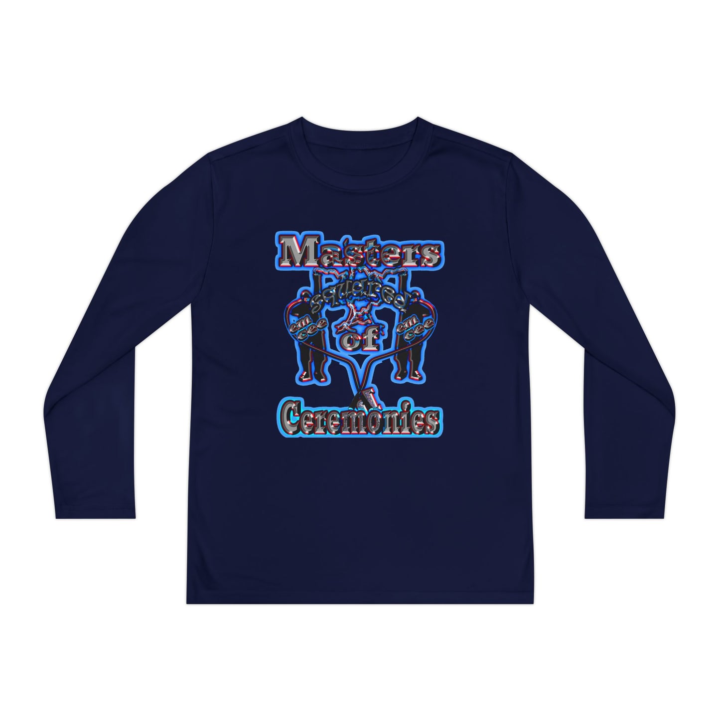 em cee squared - Youth Long Sleeve Competitor Tee