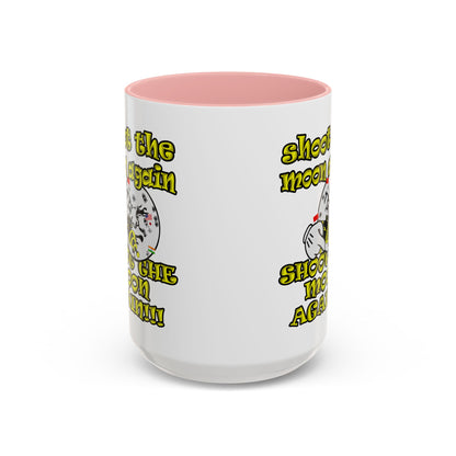 shoot the moon again - Accent Mug (white)