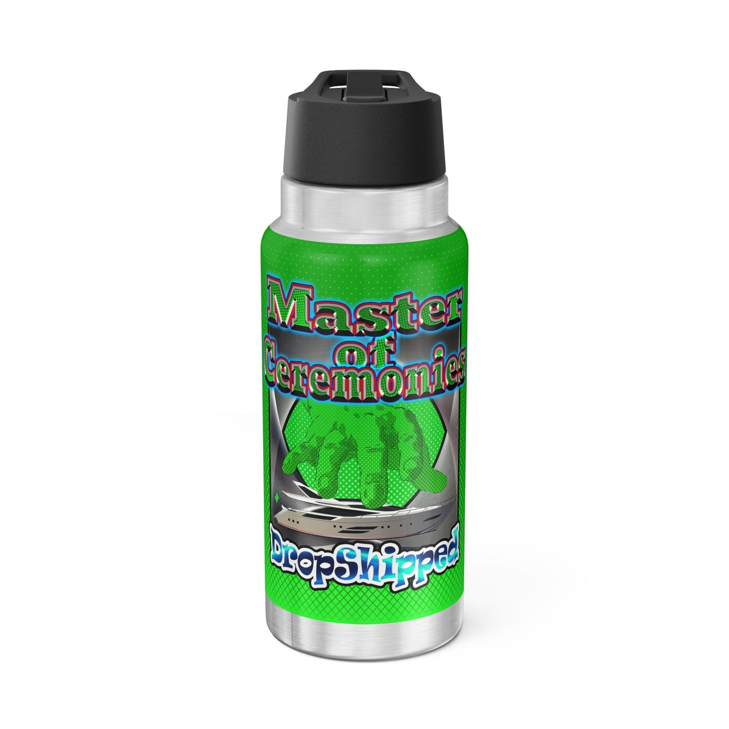 logo - Gator Tumbler, 32oz  (logo green)