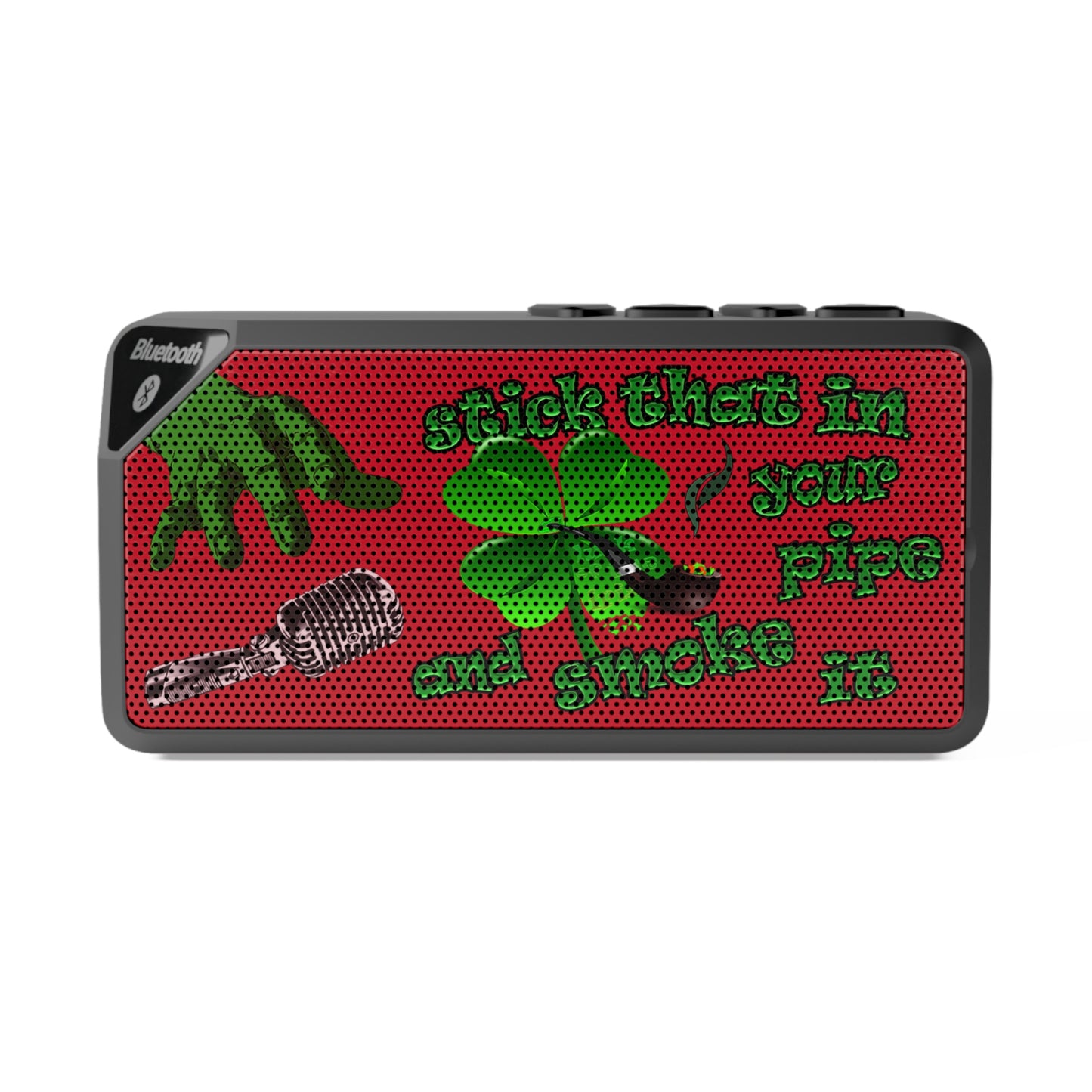 stick that in your pipe and smoke it - Jabba Bluetooth Speaker (dark red)