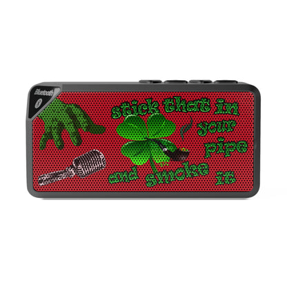 stick that in your pipe and smoke it - Jabba Bluetooth Speaker (dark red)