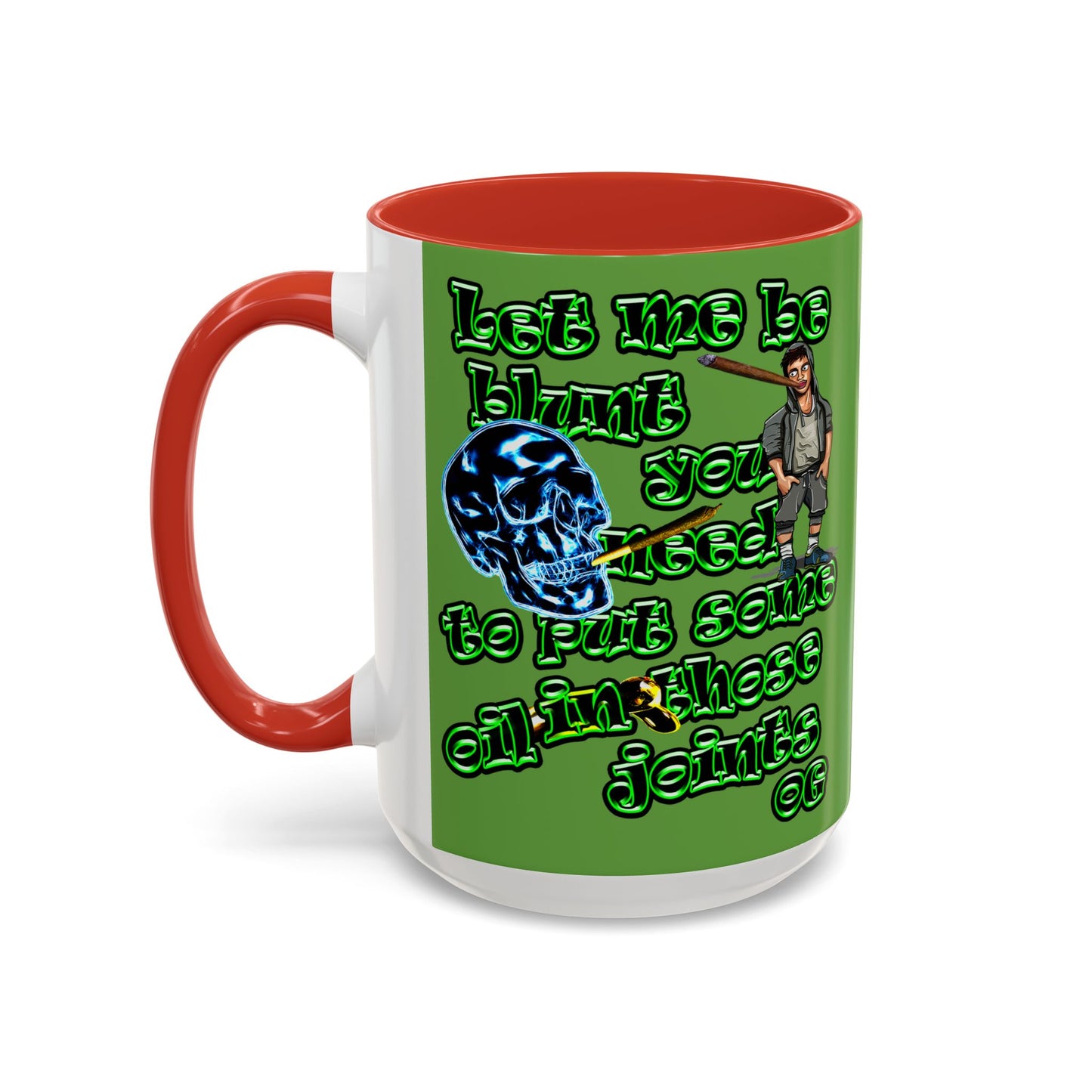 og - Accent Mug (green)