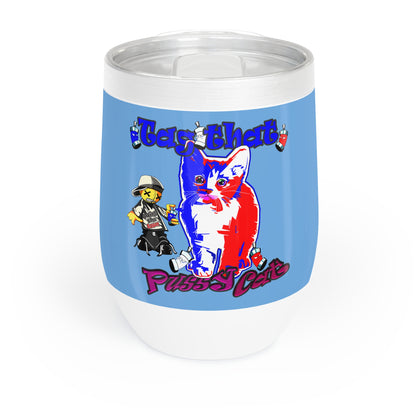 tag that - Chill Wine Tumbler (light blue)