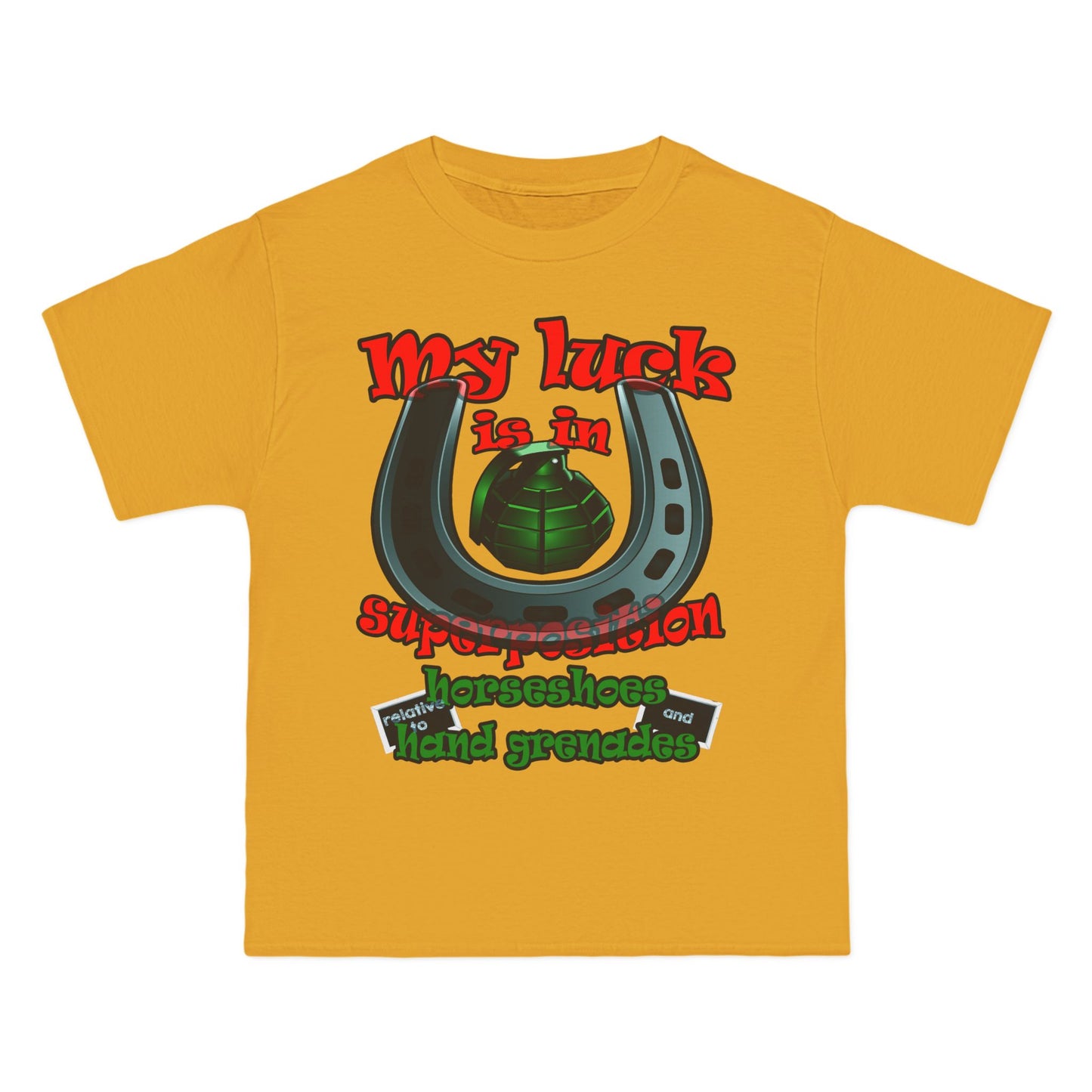 my luck - Beefy-T®  Short-Sleeve T-Shirt