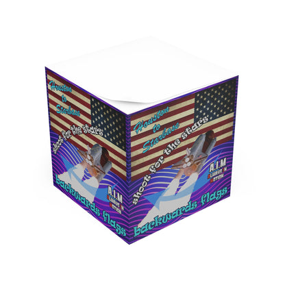 shoot for the stars - note cube (purple wave)