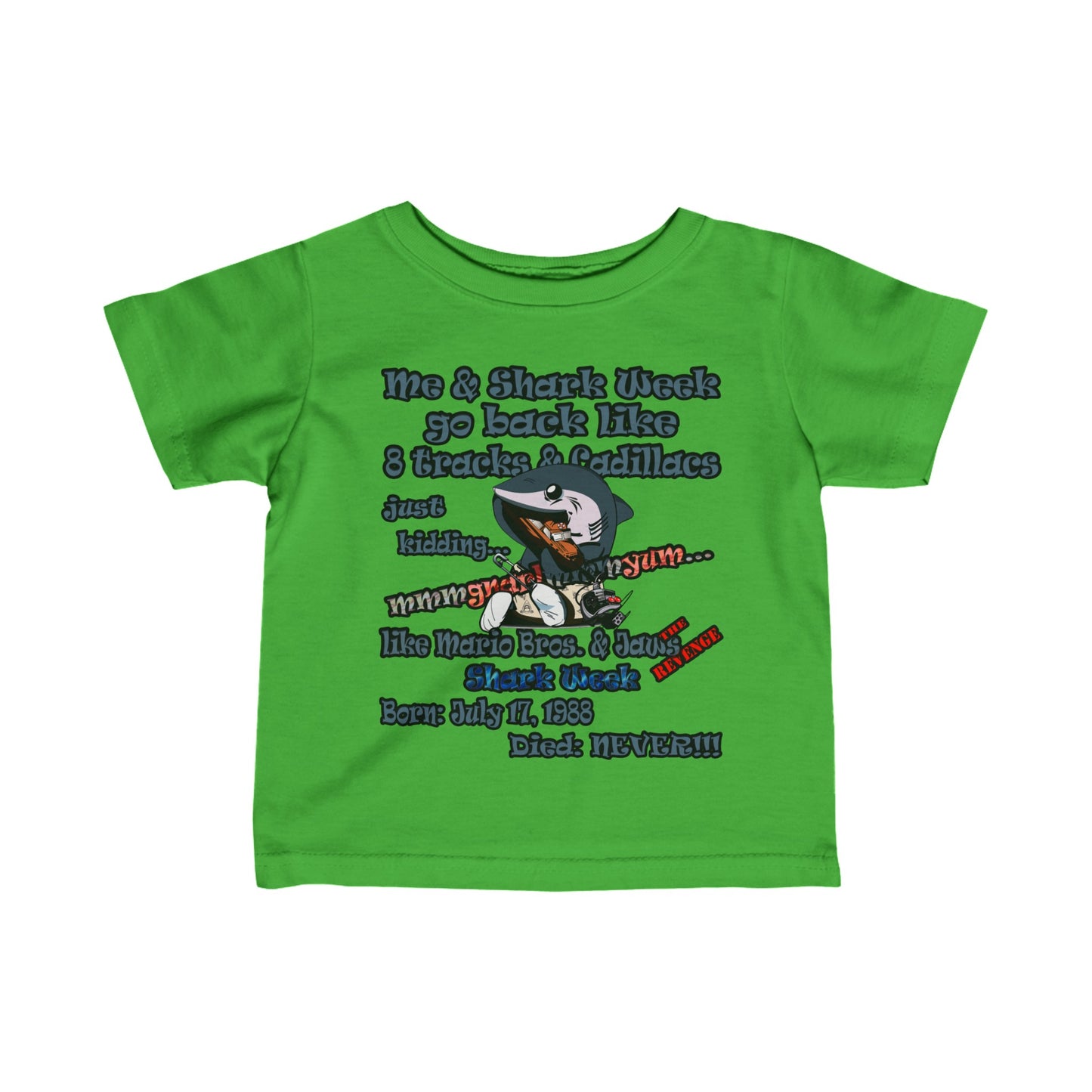 shark week - Infant Fine Jersey Tee