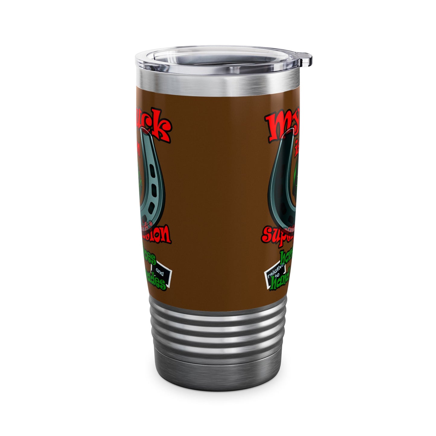 my luck - Ringneck Tumbler, 20oz (brown)