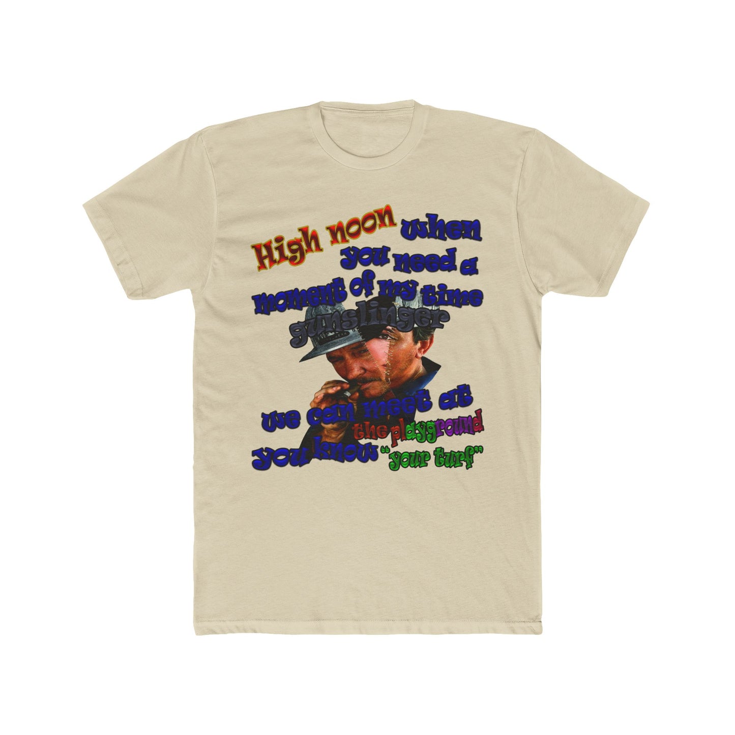 high noon - Men's Cotton Crew Tee