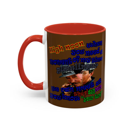 high noon - Accent Mug (brown)