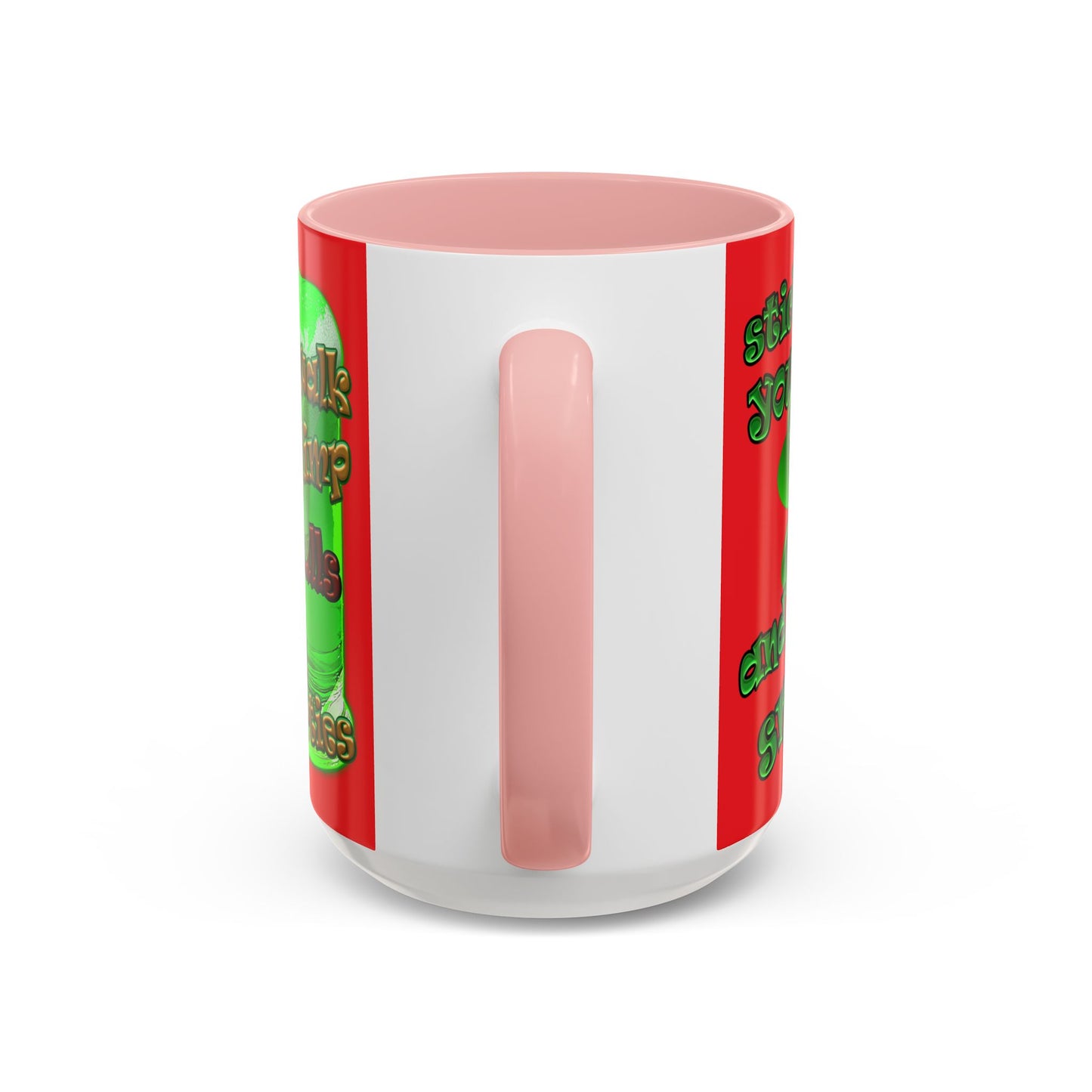 celtics logo - Accent Mug (red)