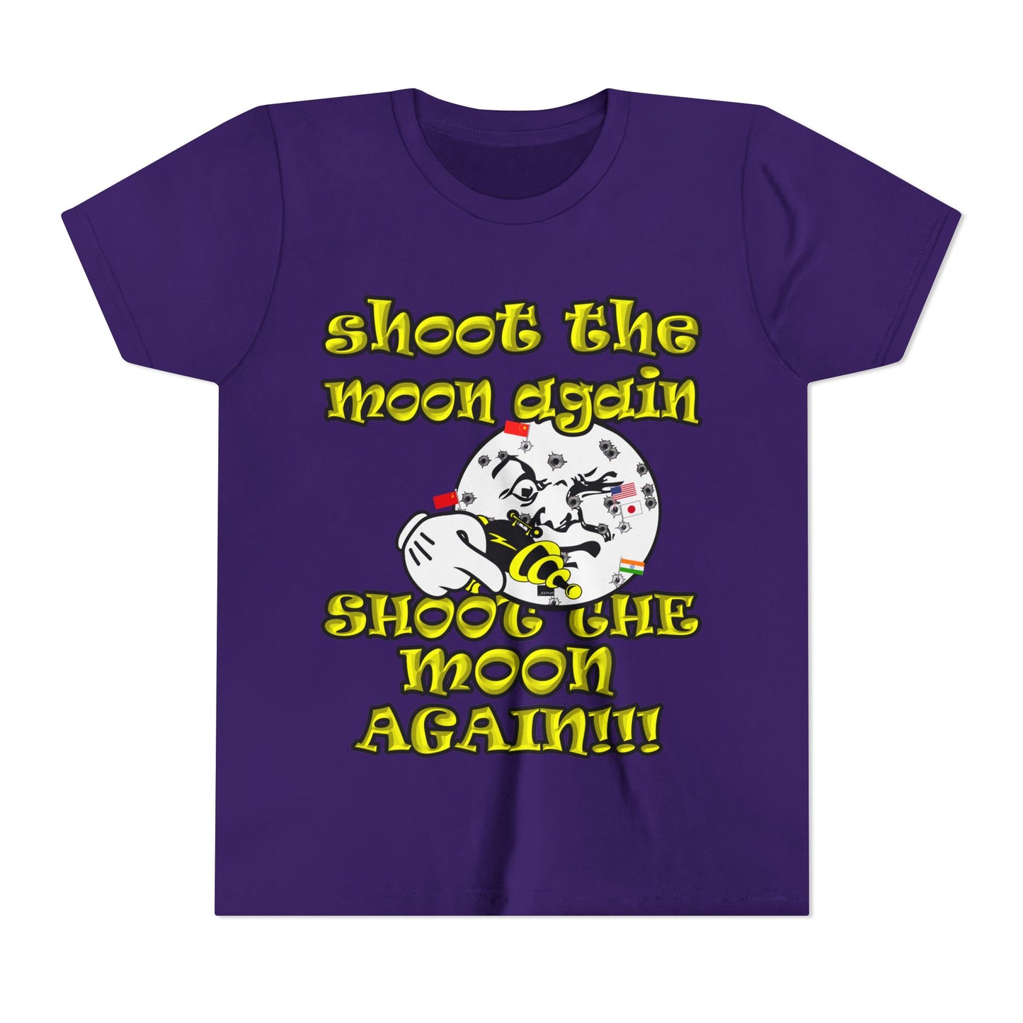 shoot the moon again - Youth Short Sleeve Tee