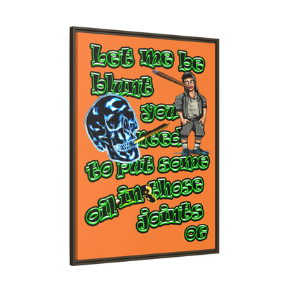 og - framed canvas art (crusta)