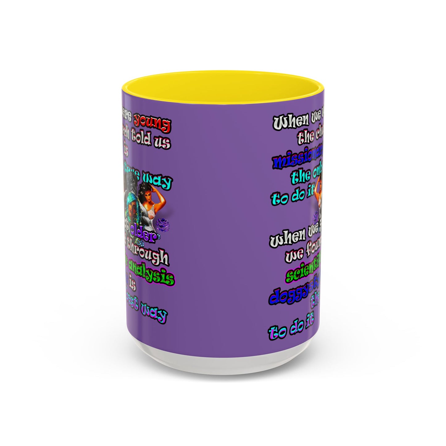 doggystyle - Accent Mug (light purple)