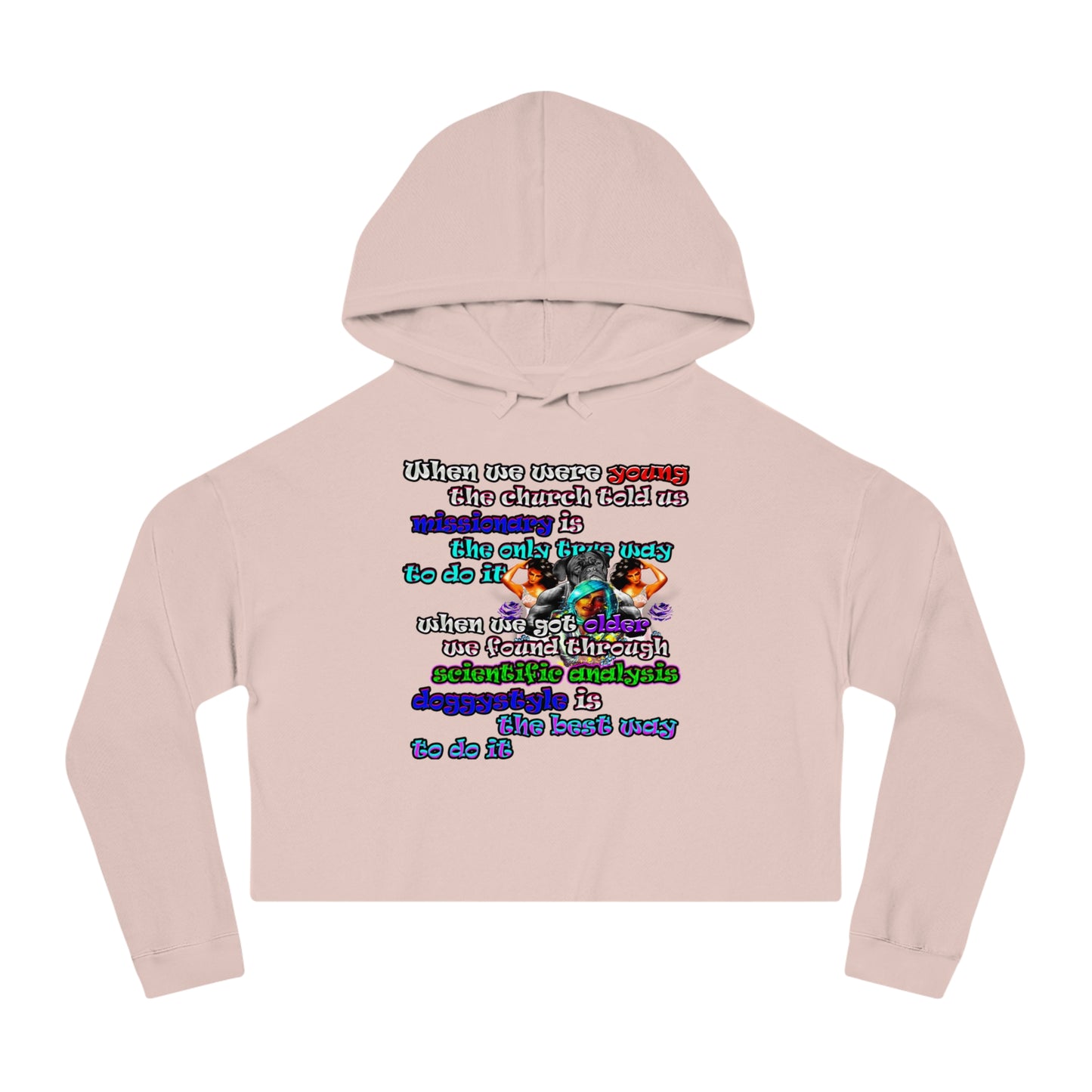 doggystyle - Women’s Cropped Hooded Sweatshirt