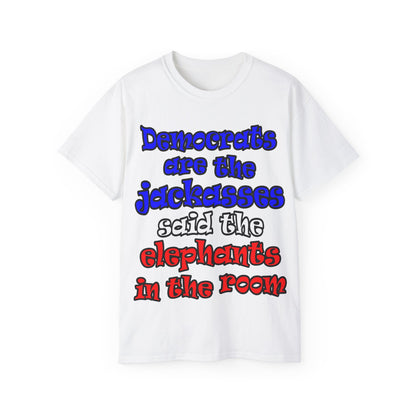 donkeys and elephants - Unisex Ultra Cotton Tee
