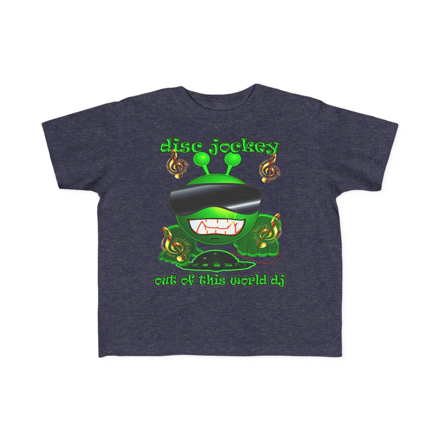 disc jockey - Toddler's Fine Jersey Tee