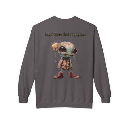 I don't care that your grey - Unisex Midweight Softstyle Fleece Crewneck Sweatshirt
