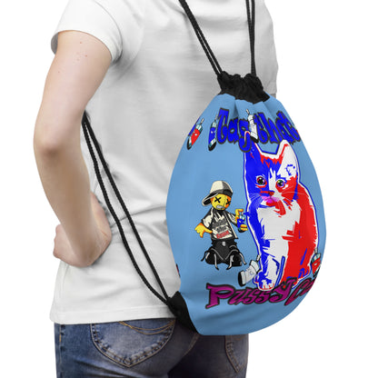tag that - Drawstring Bag (light blue)