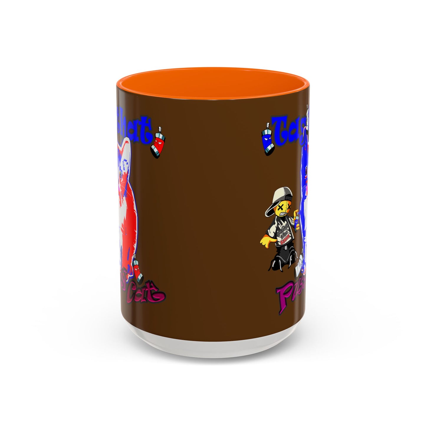 tag that - Accent Mug (brown)