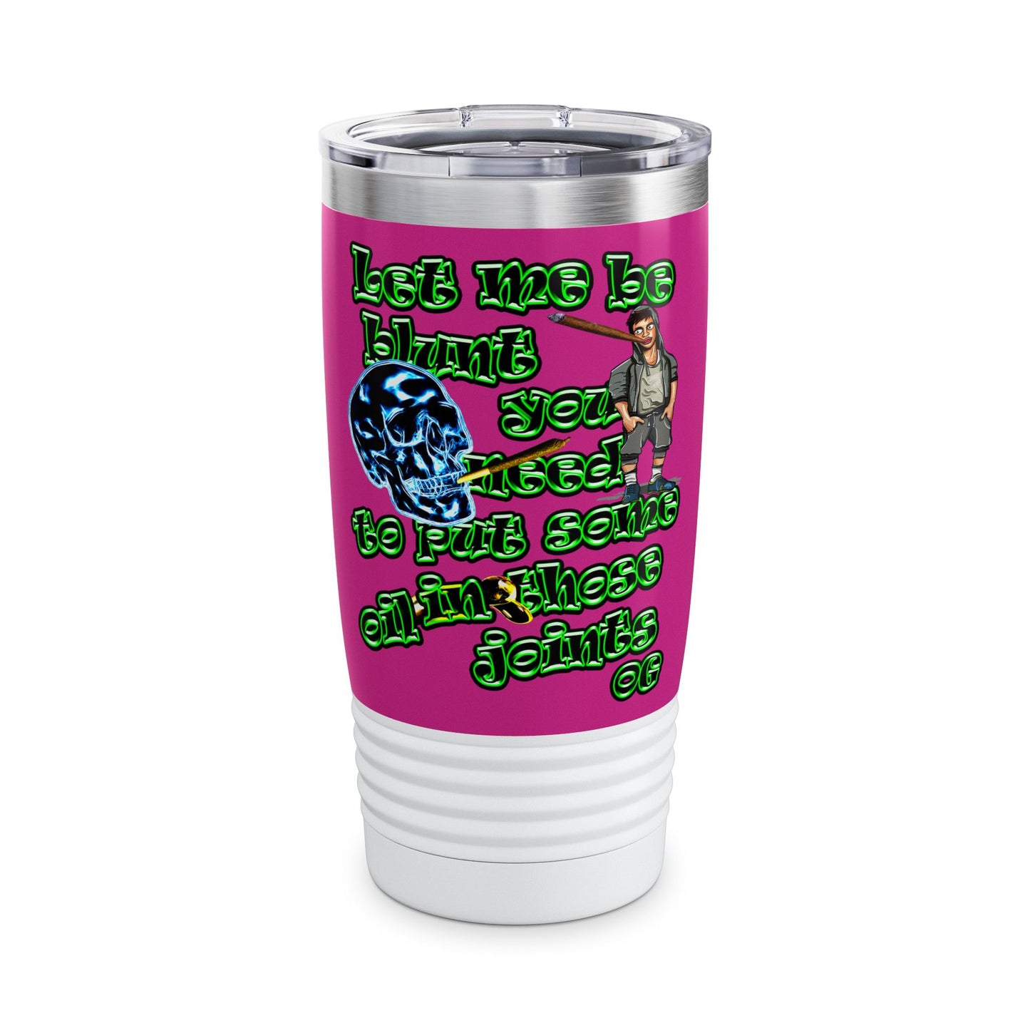 og - Ringneck Tumbler, 20oz (pink)
