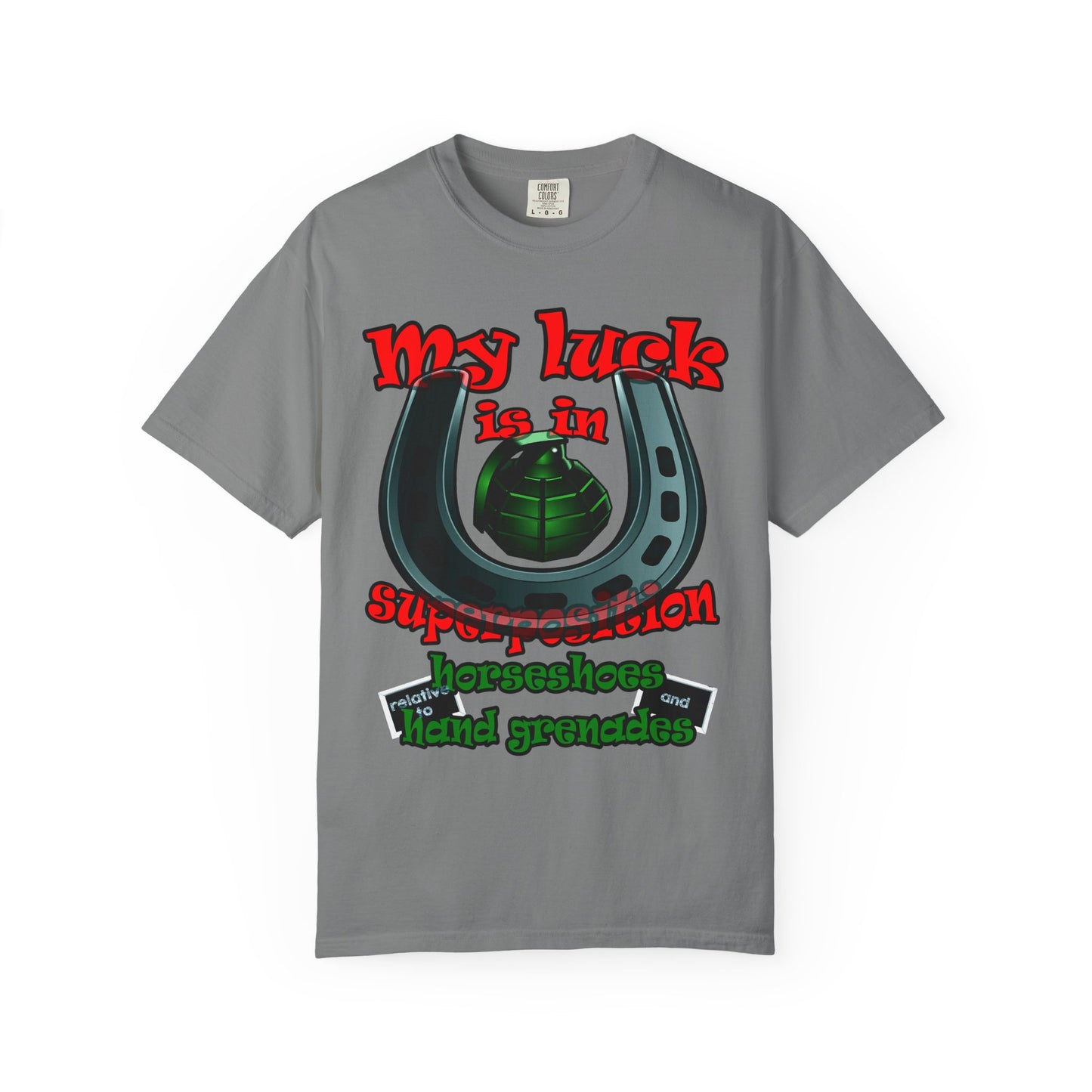 my luck - Unisex Garment-Dyed T-shirt