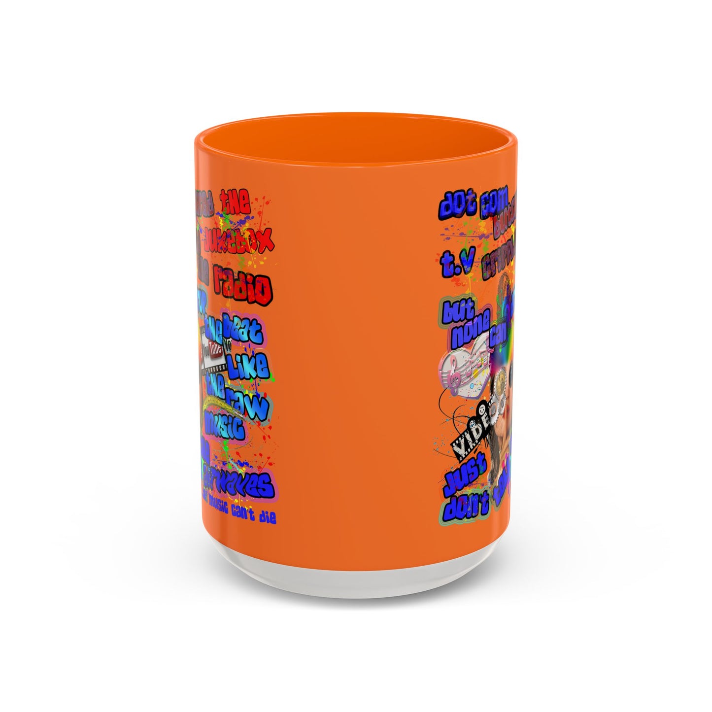 drop the beat - Accent Mug (crusta)