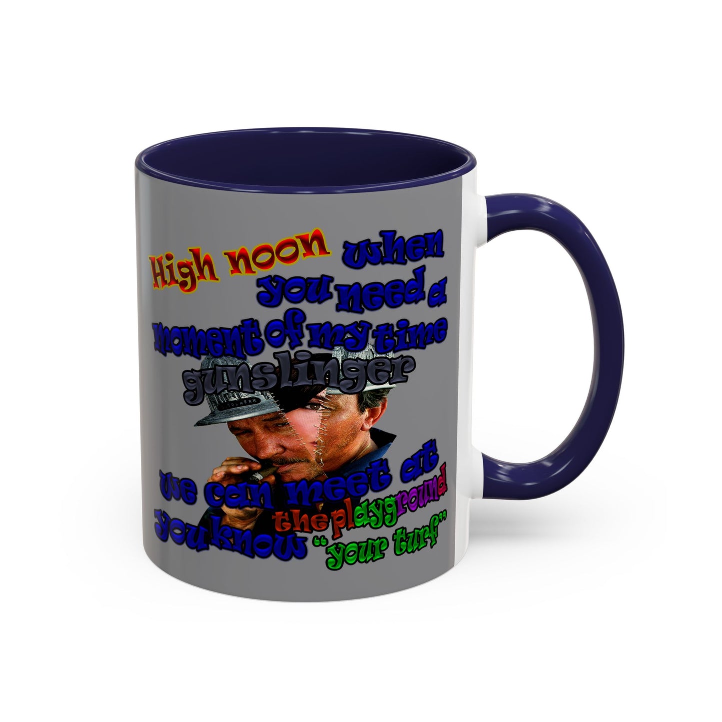 high noon - Accent Mug (grey)