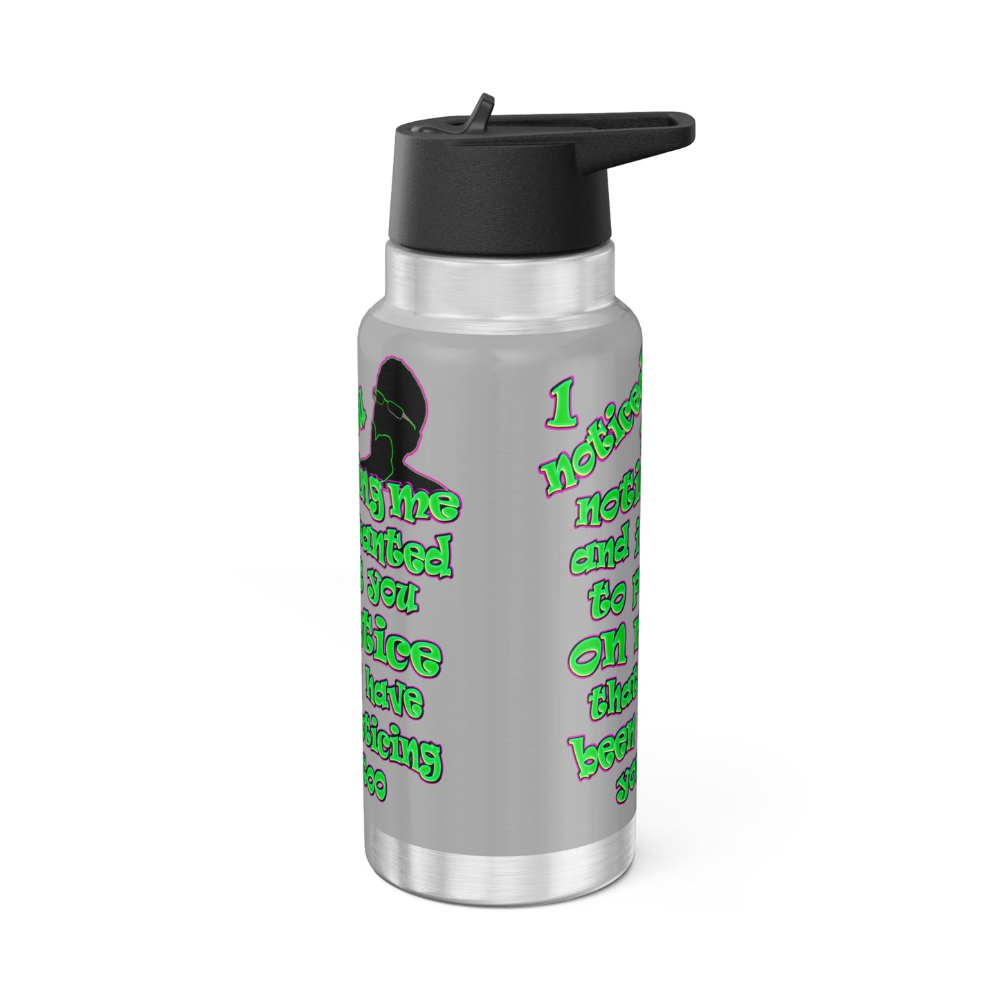 noticed you noticing - Gator Tumbler, 32oz (light grey)