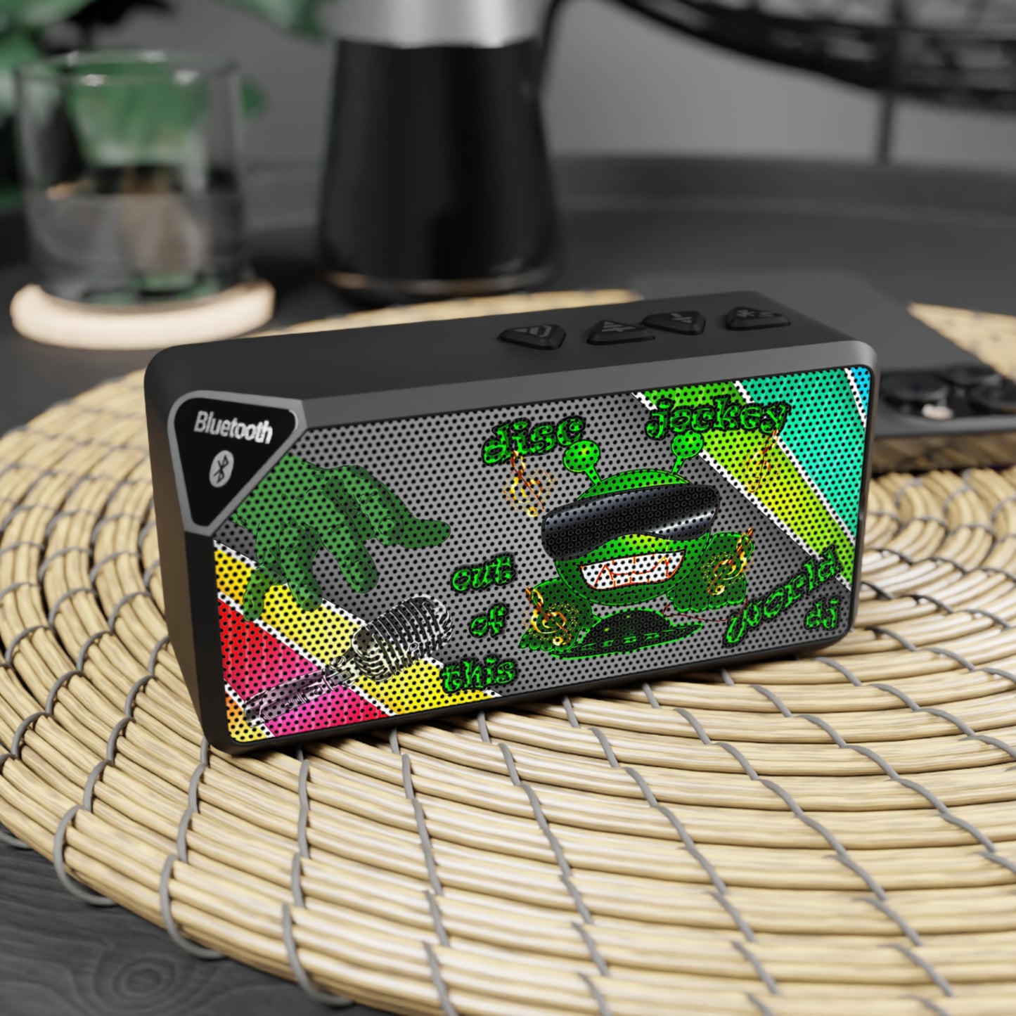 disc jockey - Jabba Bluetooth Speaker (rainbow split)