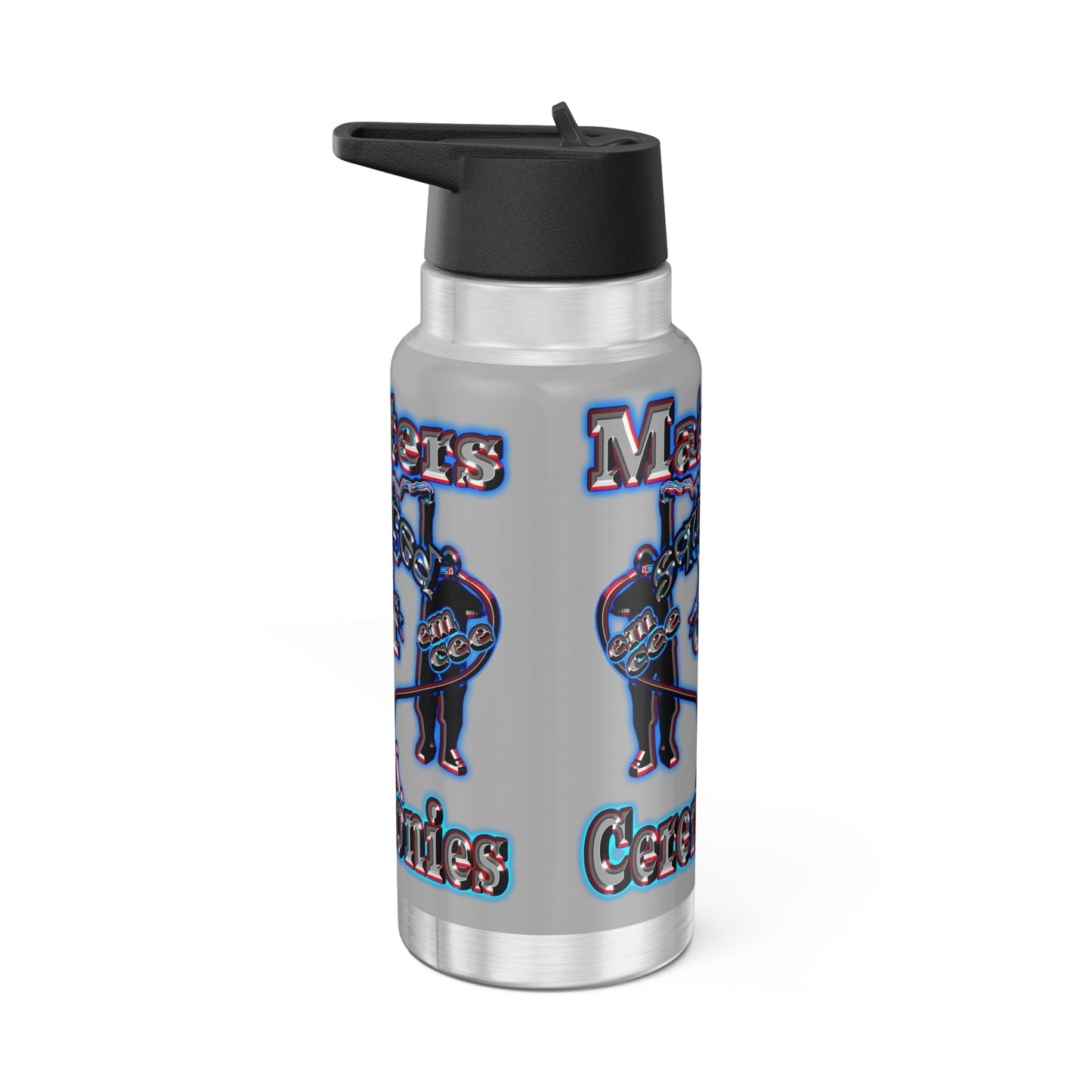 em cee squared - Gator Tumbler, 32oz (light grey)