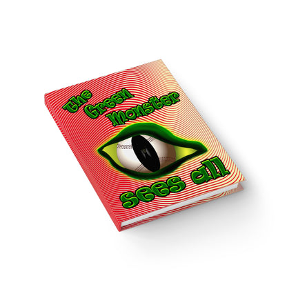 green monster - journal-blank (yellow-orange wave)