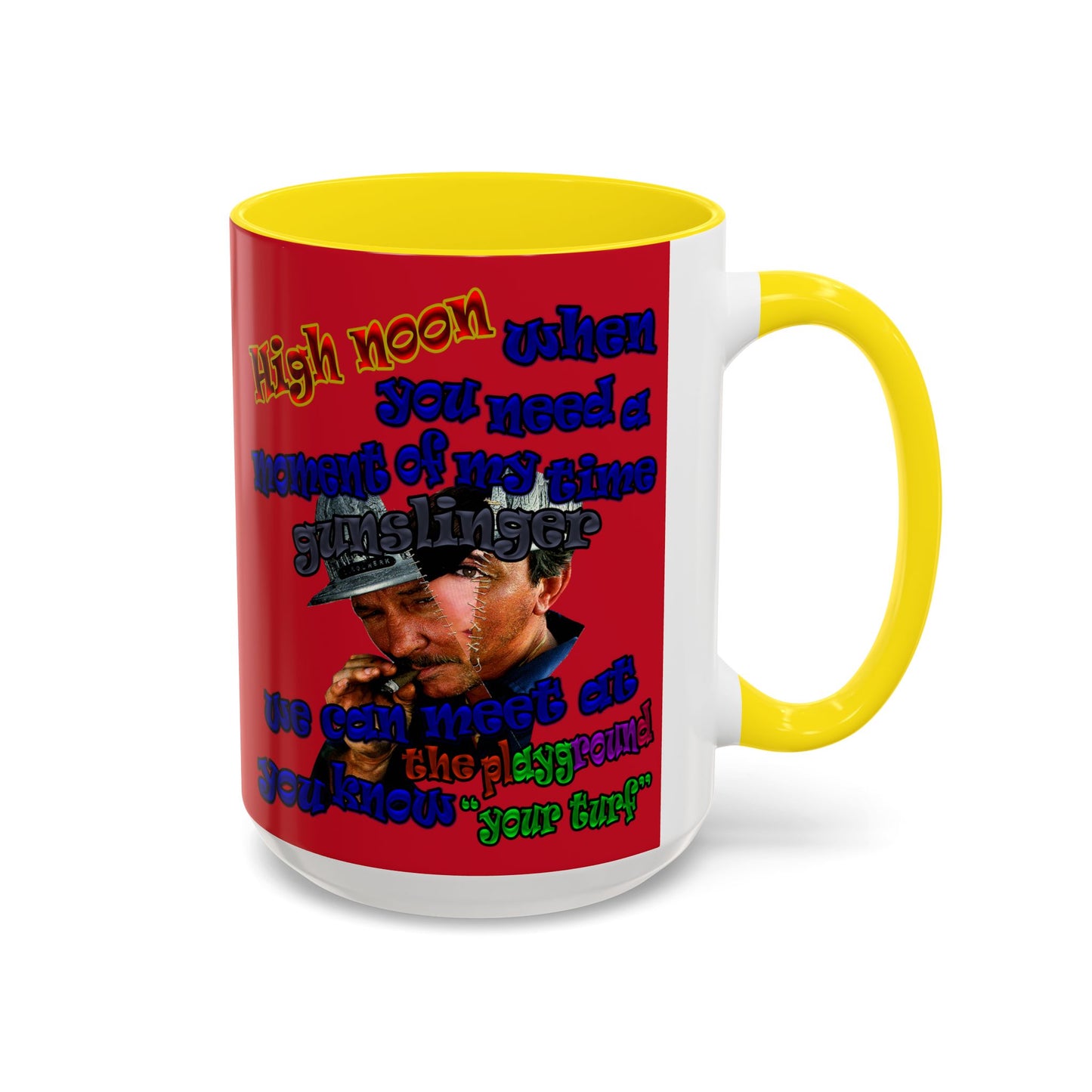 high noon - Accent Mug (dark red)
