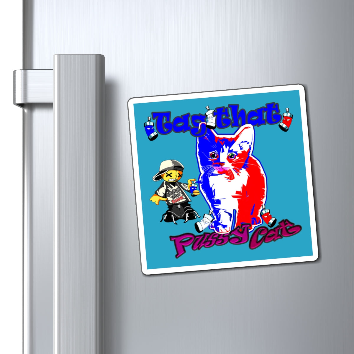 tag that - Magnets - (turquoise)