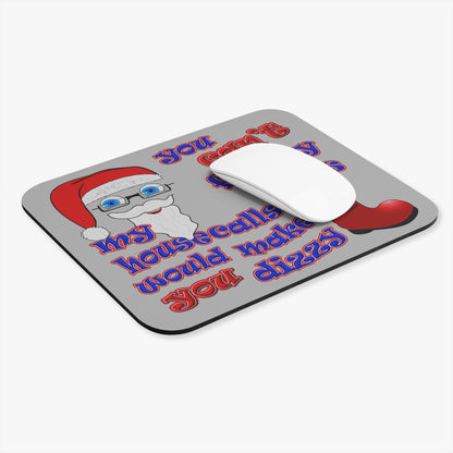 santa's shoes - Mouse Pad (Rectangle) (light grey)