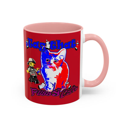 tag that - Accent Mug (dark red)