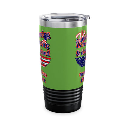 american wing - Ringneck Tumbler, 20oz (green)