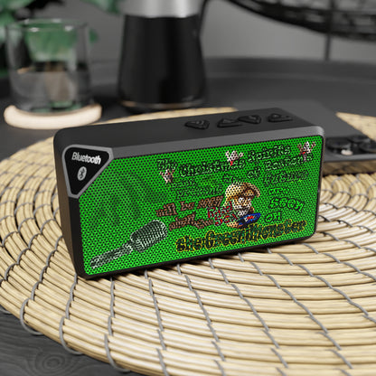 christmas spirits of boston - Jabba Bluetooth Speaker (logo green)