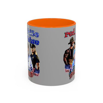 rw&b lives matter - Accent Mug (light grey)