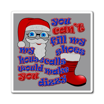 santa's shoes - Magnets - (grey)
