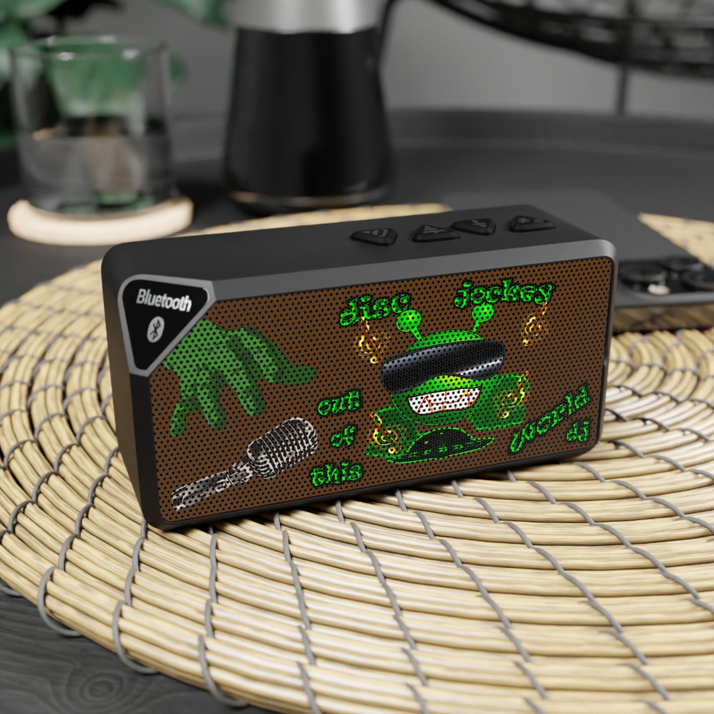 disc jockey - Jabba Bluetooth Speaker (brown)