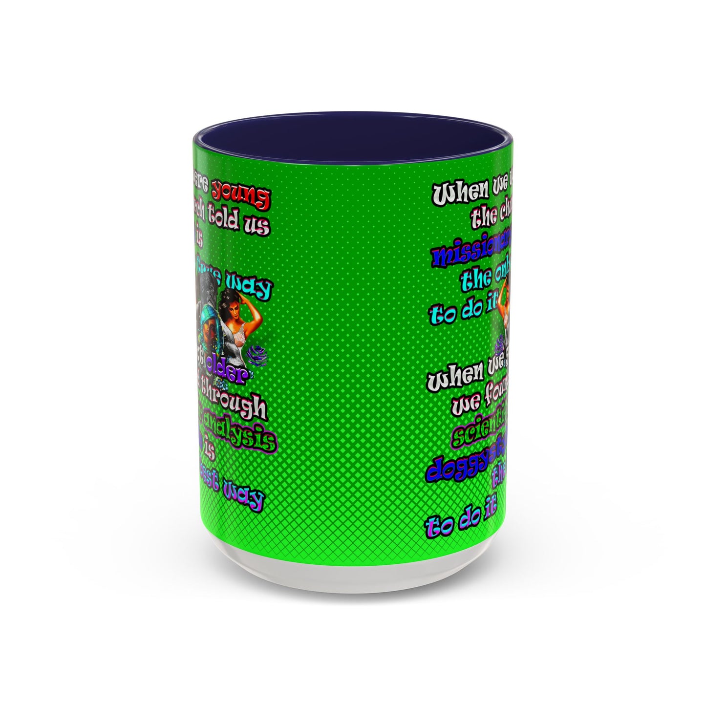 doggystyle - Accent Mug (logo green)