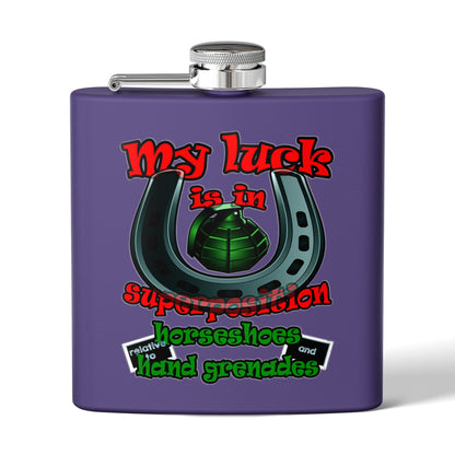 my luck - Stainless Steel Flask