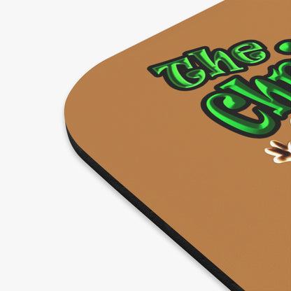 christmas spirits of boston - Mouse Pad (Rectangle) (light brown)
