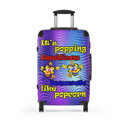 popping like popcorn - Suitcase (purple wave)