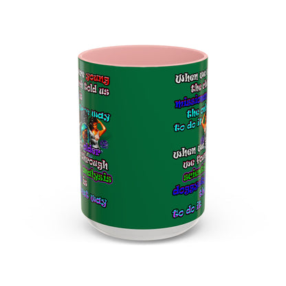 doggystyle - Accent Mug (dark green)
