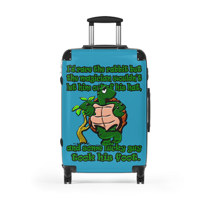 turtle race - Suitcase (turquoise)
